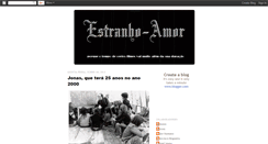 Desktop Screenshot of estranho-amor.blogspot.com