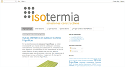 Desktop Screenshot of isotermia.blogspot.com