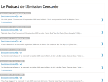 Tablet Screenshot of emissioncensuree.blogspot.com
