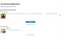 Tablet Screenshot of lincantesimodamore.blogspot.com