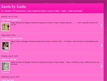 Tablet Screenshot of kardsbykadie.blogspot.com