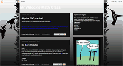 Desktop Screenshot of mrwilcoxsmathclass.blogspot.com