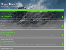 Tablet Screenshot of bloggerestate.blogspot.com