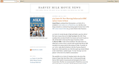 Desktop Screenshot of harveymilkmovie.blogspot.com