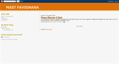 Desktop Screenshot of favignanacalcio.blogspot.com