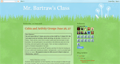 Desktop Screenshot of mrbartrawsclass.blogspot.com