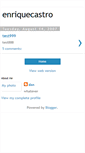 Mobile Screenshot of enriquecastro.blogspot.com
