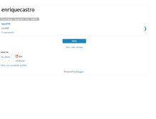 Tablet Screenshot of enriquecastro.blogspot.com