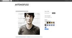 Desktop Screenshot of antoniofuso.blogspot.com