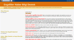 Desktop Screenshot of engellilerhaberbilgi.blogspot.com