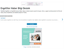 Tablet Screenshot of engellilerhaberbilgi.blogspot.com