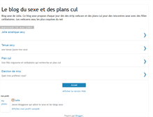 Tablet Screenshot of monblogsexe.blogspot.com
