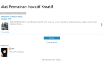 Tablet Screenshot of apik-alatpermainaninovatifkreatif.blogspot.com