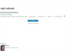 Tablet Screenshot of mp3-indirsek.blogspot.com