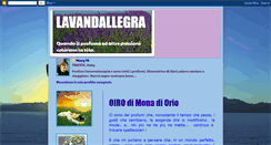 Desktop Screenshot of lavandallegra.blogspot.com