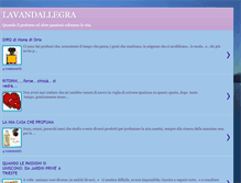 Tablet Screenshot of lavandallegra.blogspot.com
