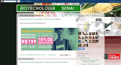 Desktop Screenshot of biotecnologiasenaibh.blogspot.com