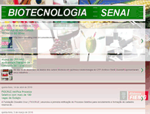 Tablet Screenshot of biotecnologiasenaibh.blogspot.com