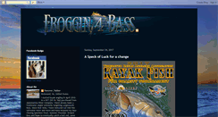 Desktop Screenshot of froggin4bass.blogspot.com
