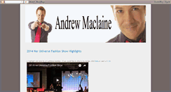 Desktop Screenshot of andrewmaclaine.blogspot.com
