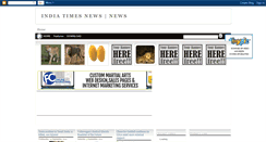 Desktop Screenshot of india-times-news.blogspot.com