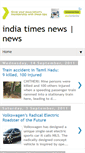 Mobile Screenshot of india-times-news.blogspot.com