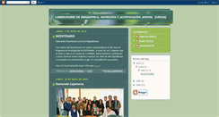 Desktop Screenshot of laboratoriodebioquimica.blogspot.com