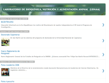 Tablet Screenshot of laboratoriodebioquimica.blogspot.com