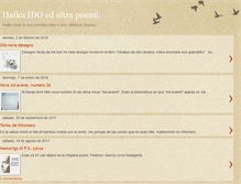 Tablet Screenshot of haikuido.blogspot.com