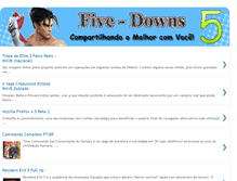 Tablet Screenshot of five-downs.blogspot.com