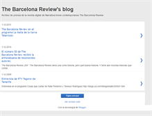 Tablet Screenshot of barcelonareview.blogspot.com