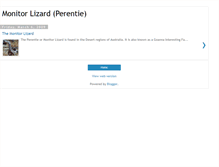 Tablet Screenshot of monitorlizardperentie.blogspot.com