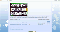 Desktop Screenshot of gggentileza.blogspot.com