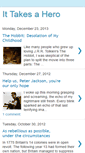Mobile Screenshot of ittakesahero.blogspot.com