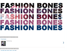 Tablet Screenshot of fashionsbones.blogspot.com