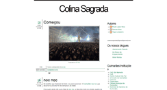 Desktop Screenshot of colinasagrada.blogspot.com