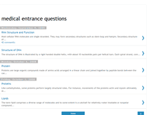 Tablet Screenshot of medicalentrance.blogspot.com