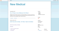 Desktop Screenshot of newmedicalblog.blogspot.com
