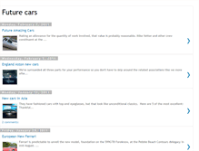 Tablet Screenshot of future-car-in.blogspot.com