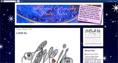 Desktop Screenshot of griffinink.blogspot.com
