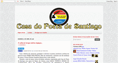 Desktop Screenshot of casadopoetadesantiago.blogspot.com