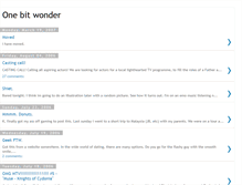 Tablet Screenshot of onebitwonder.blogspot.com