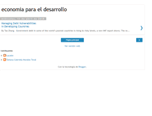 Tablet Screenshot of economiaparaeldesarrollo.blogspot.com