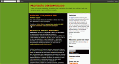 Desktop Screenshot of profissaodesempregado.blogspot.com