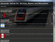 Tablet Screenshot of mudanzasyrelocations.blogspot.com