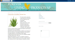 Desktop Screenshot of foreverlivingproductsnf.blogspot.com