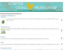 Tablet Screenshot of foreverlivingproductsnf.blogspot.com