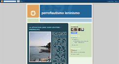 Desktop Screenshot of perroflautismo.blogspot.com