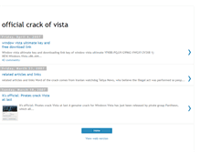 Tablet Screenshot of crackofvista.blogspot.com