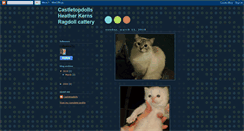 Desktop Screenshot of castletopcats.blogspot.com